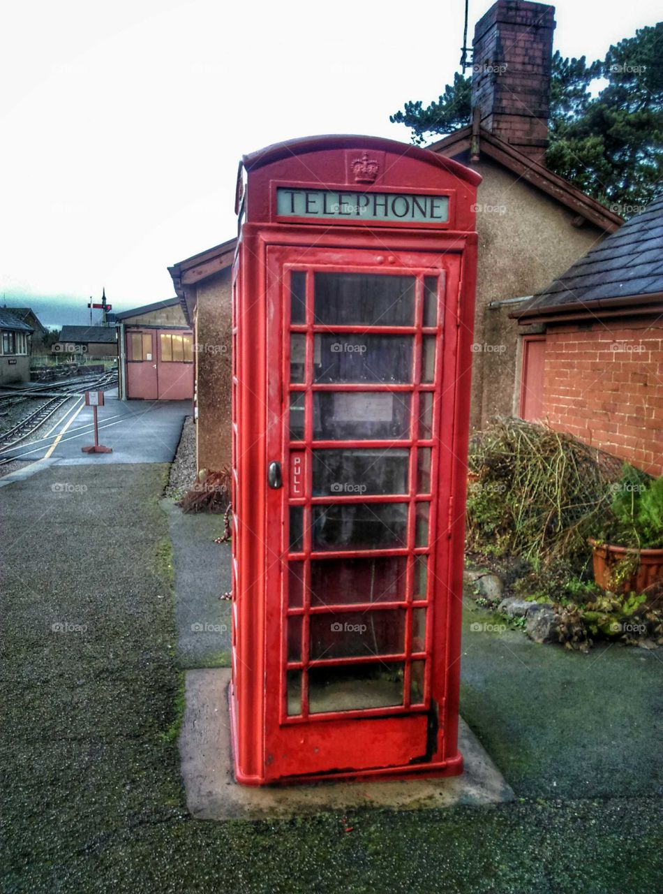 telephone box