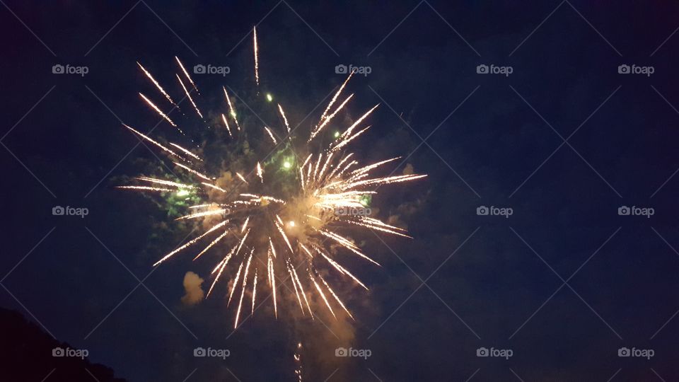 starburst explosion