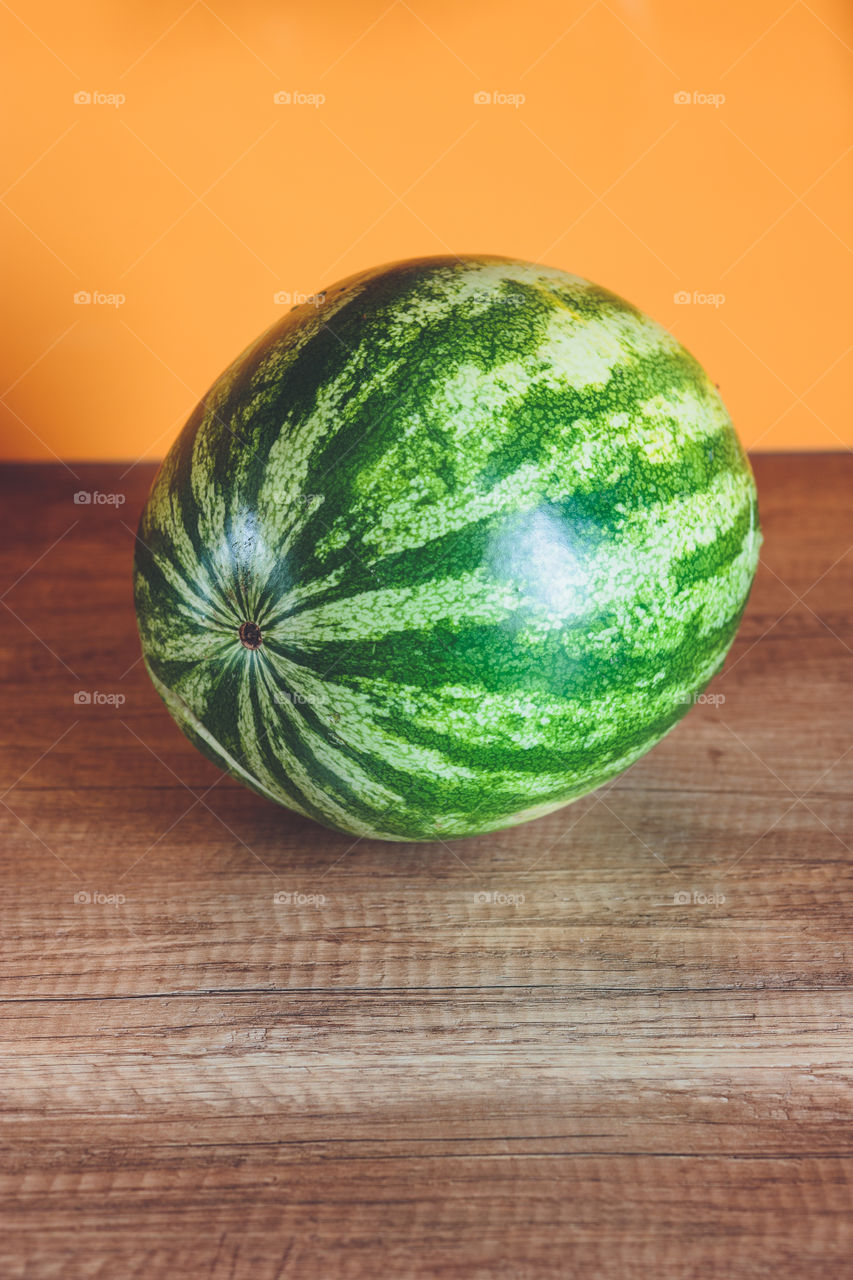 Watermelon on the table