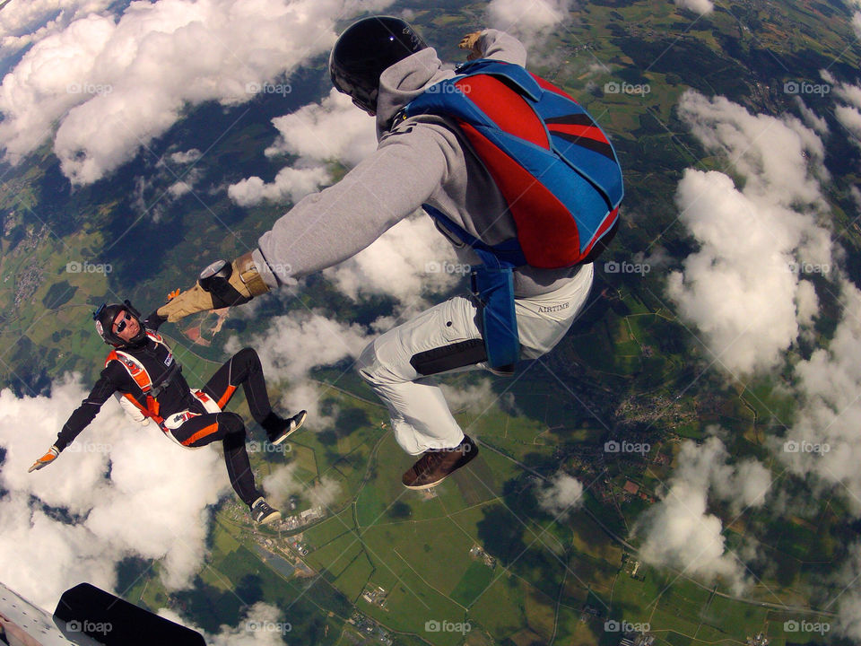 skydiving skydive freefly headdown by seeker