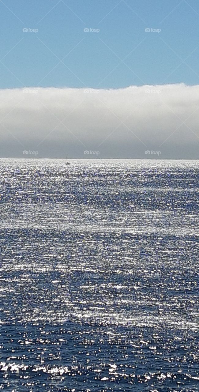 overlooking the sea in Cascais