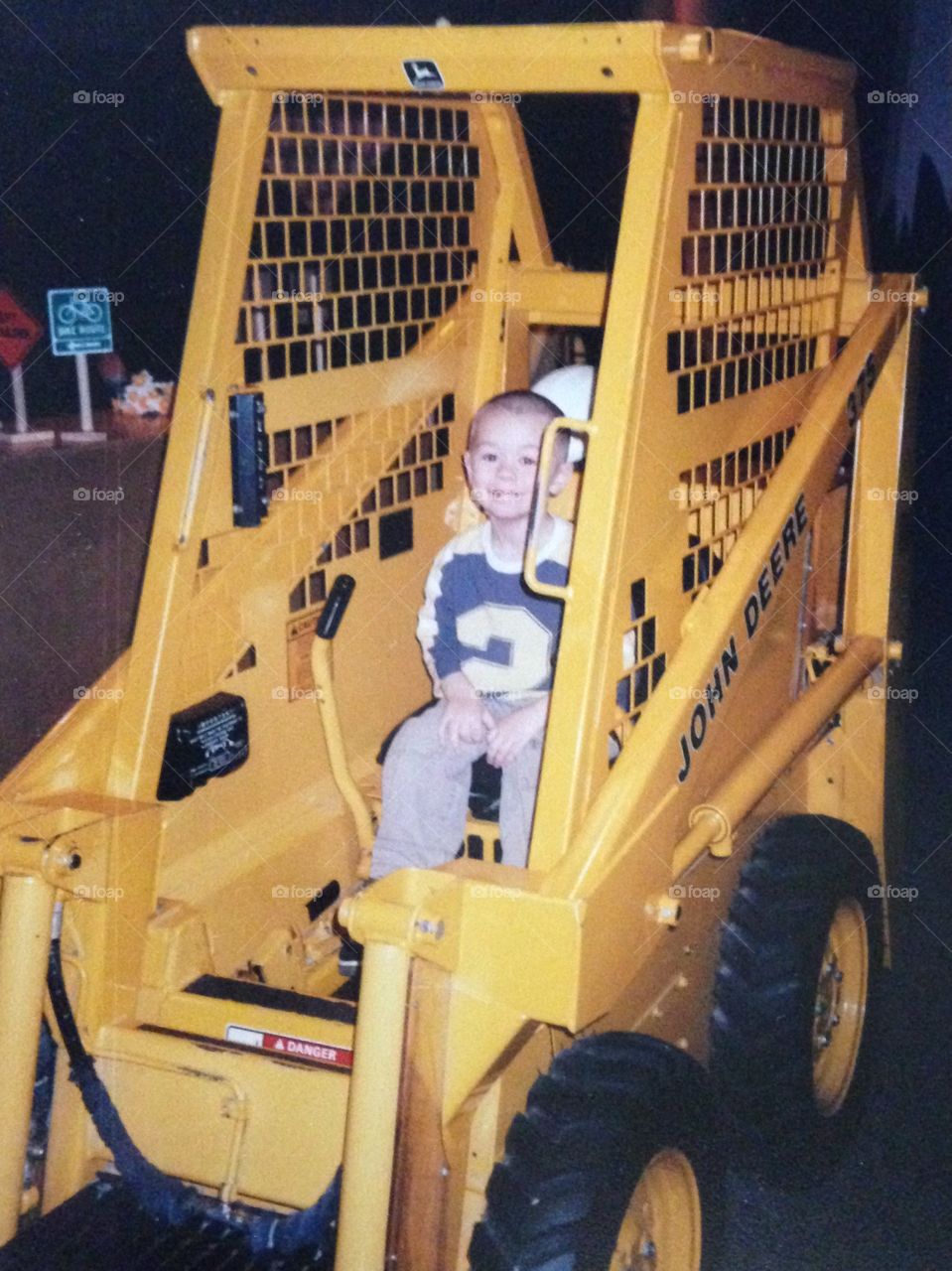 John Deere skid loader