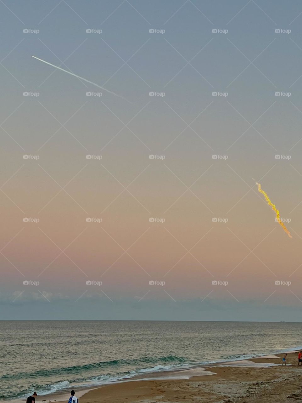 Rocket Launch on the Beach