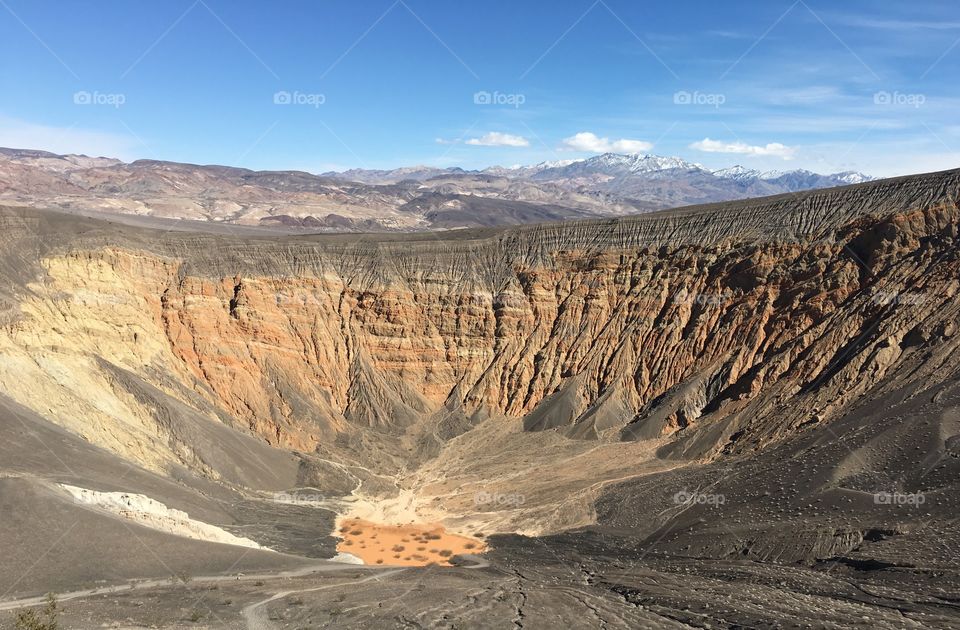 Ubehebe Crater, Death Valley 