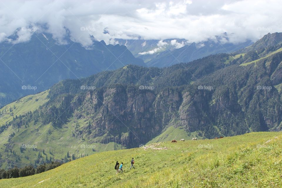 Hiking in the Himalayas