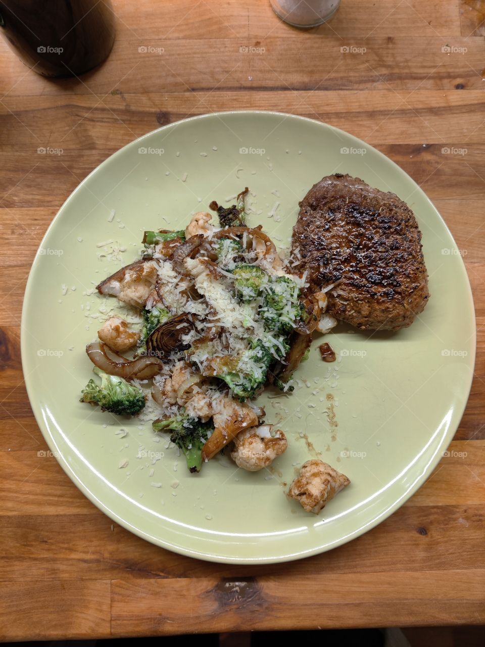 Dinner - meat and veggies