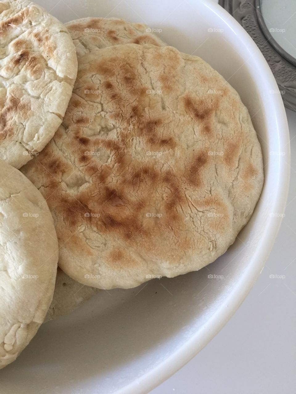 Bread in bowl