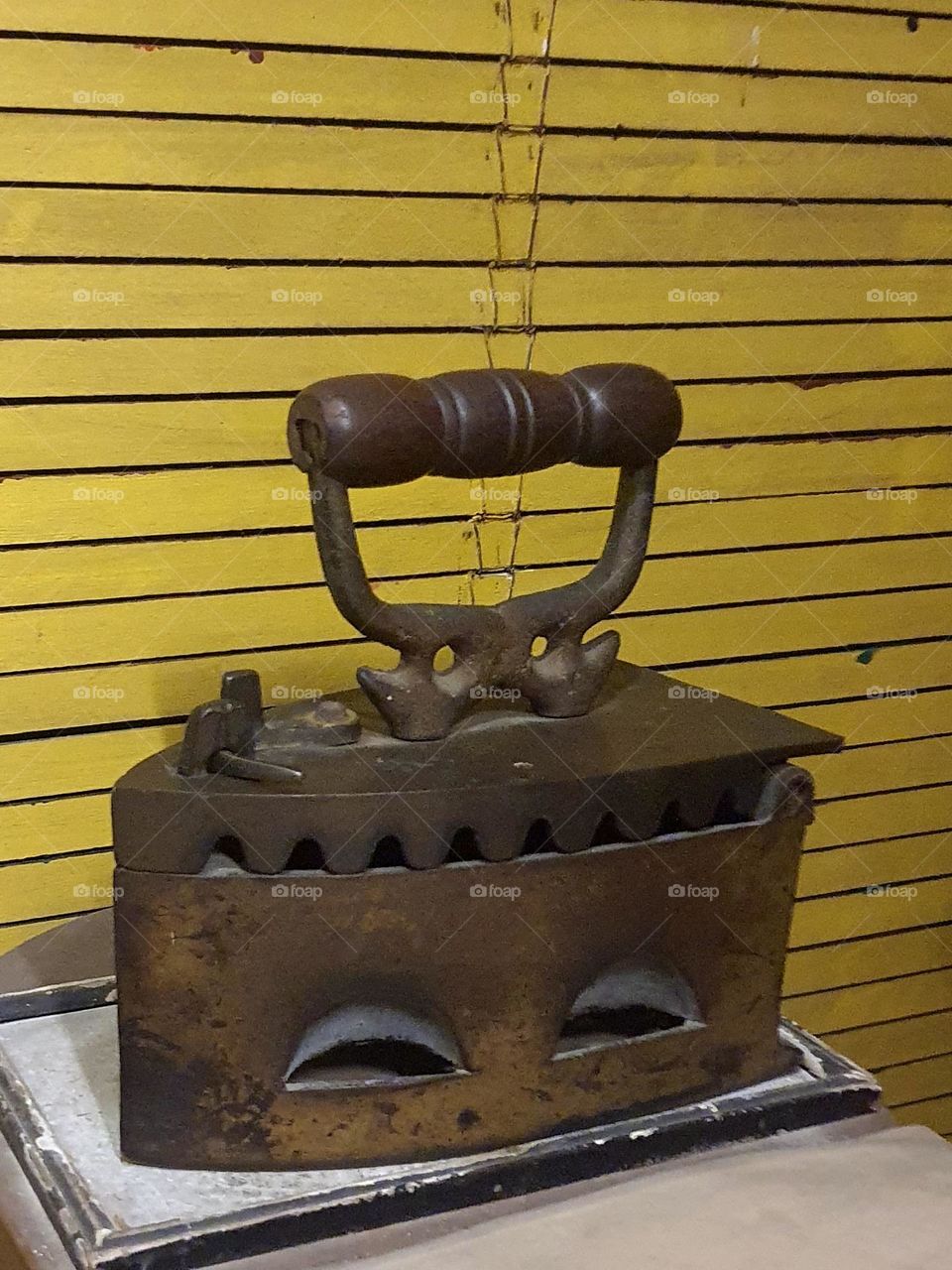 Antique Coal Iron