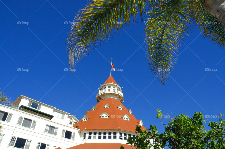 Hotel Del Coronado on Coronado island in San Diego California.