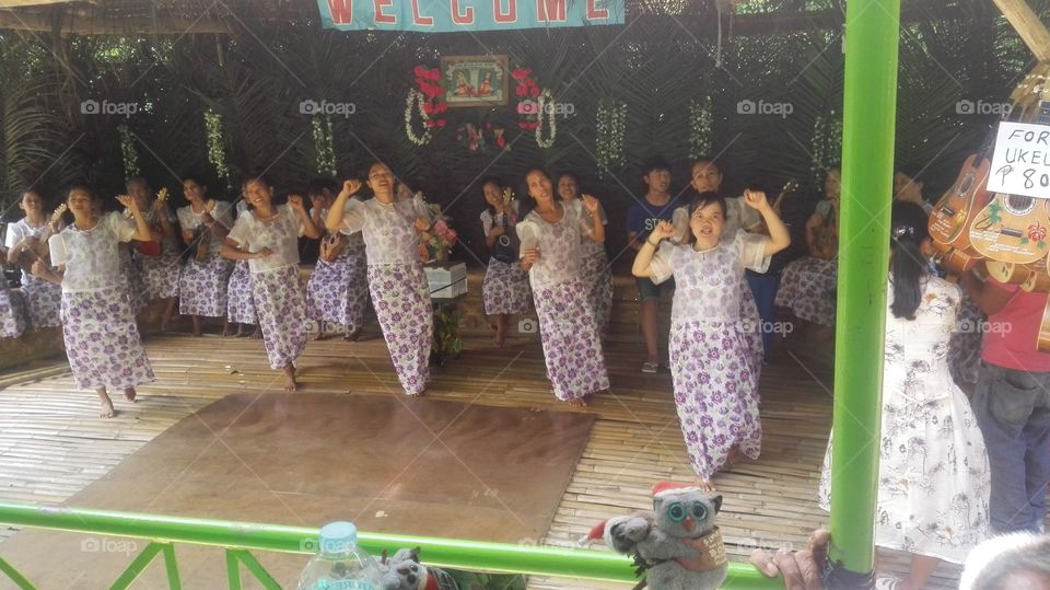 Traditional dancing  of bohol