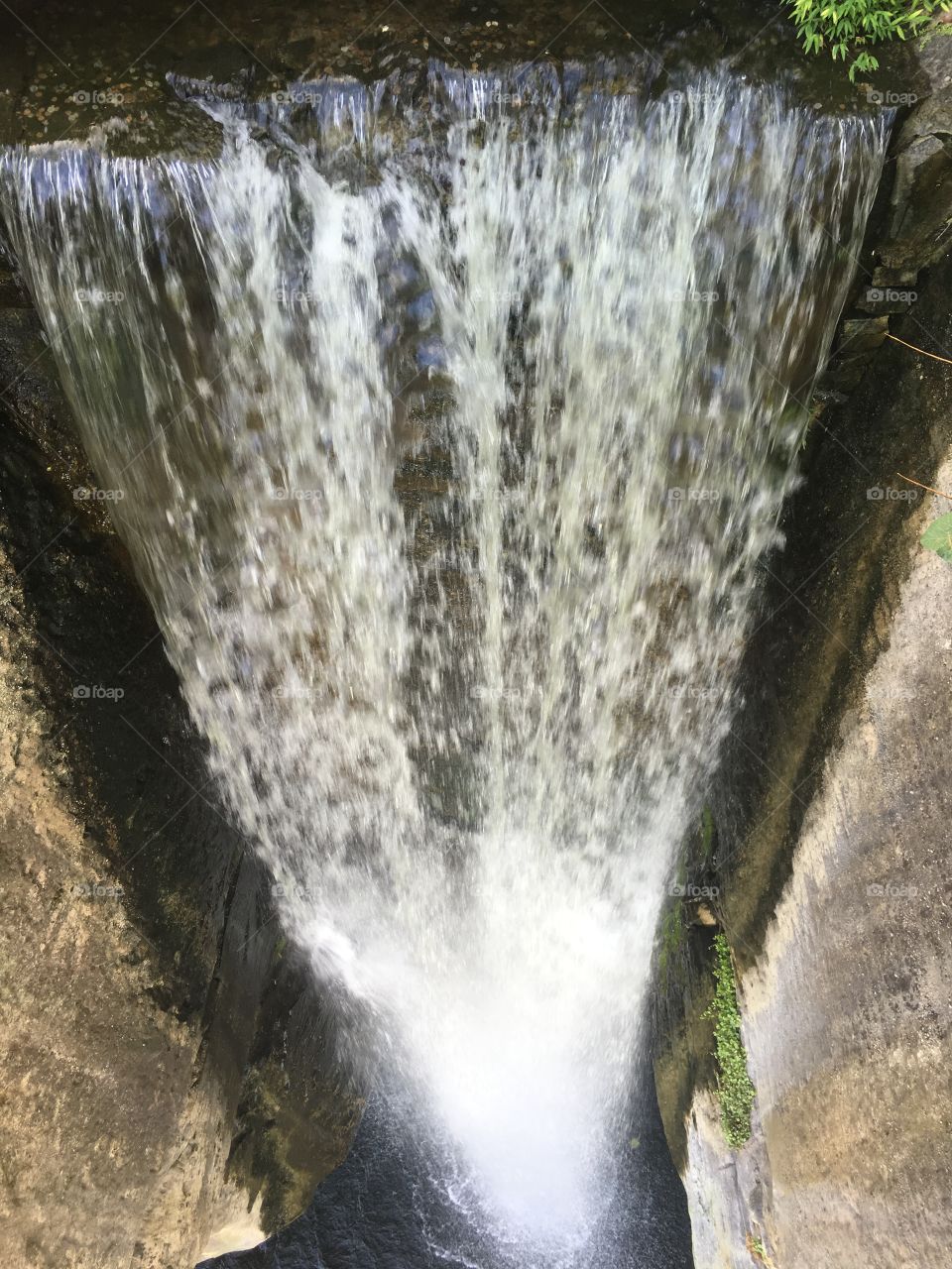 Waterfalls in Rock city 