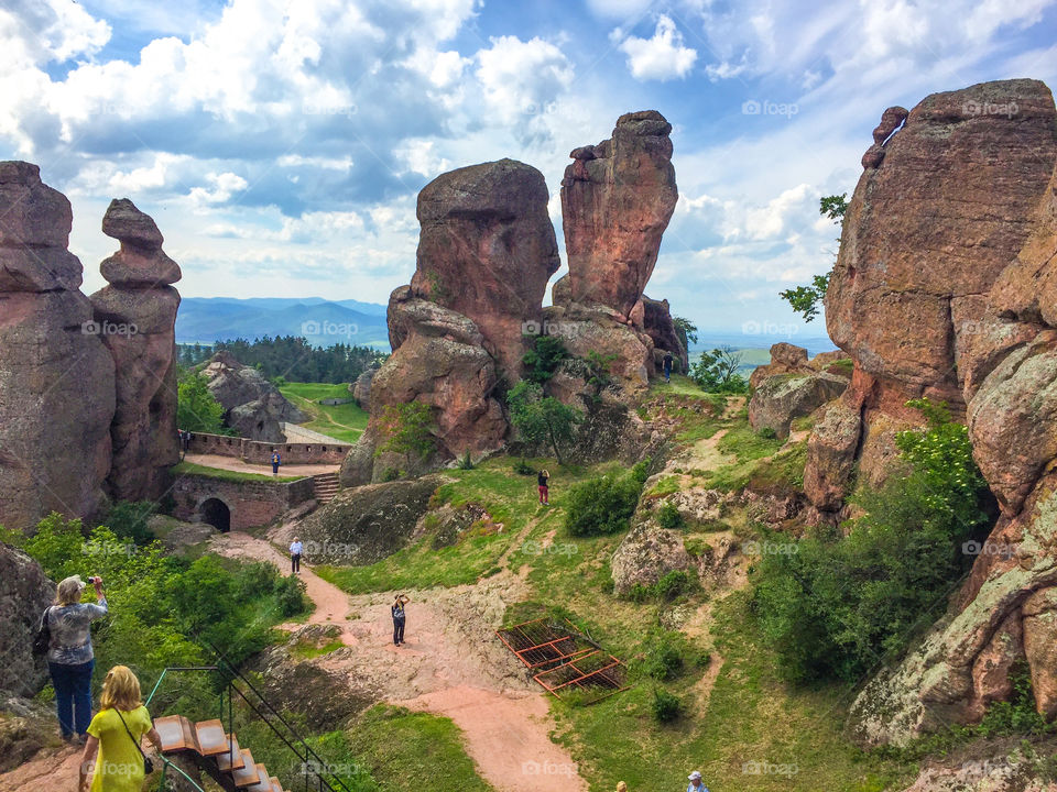 Belogradchik in Bulgaria. 