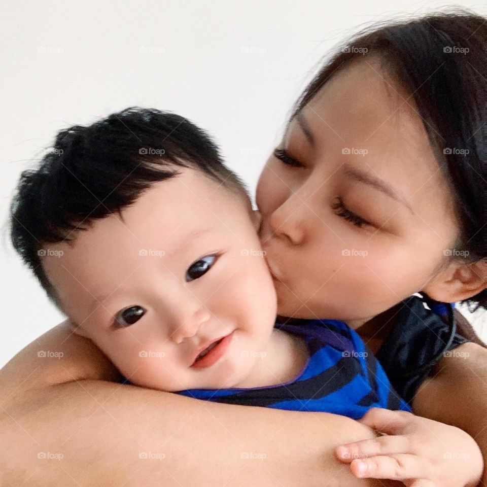 The real side of parenthood is not getting sick kissing this face everyday 