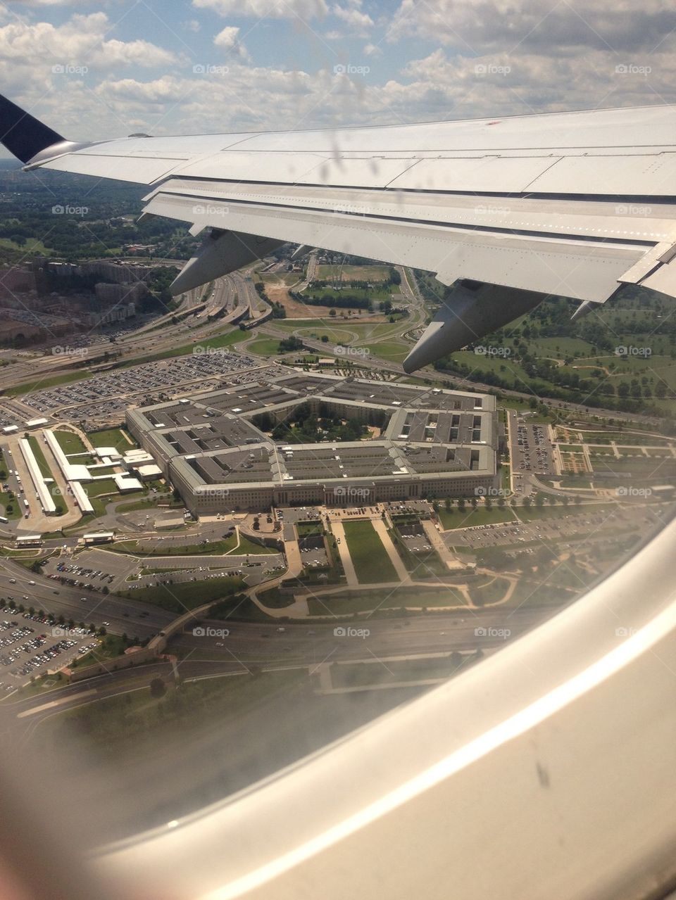 The Pentagon from up above
