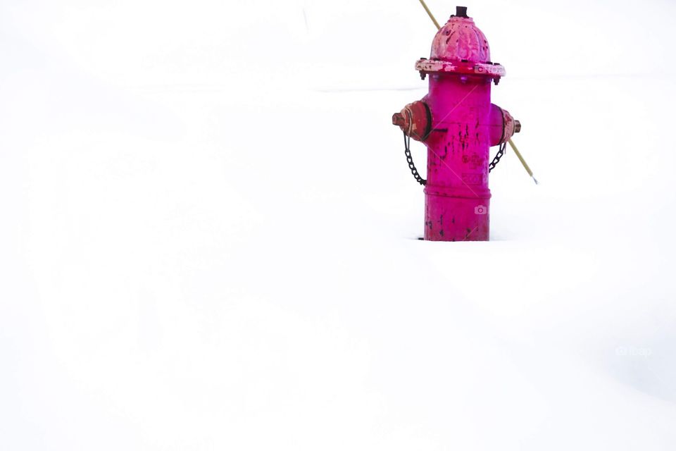 snow firehydrant