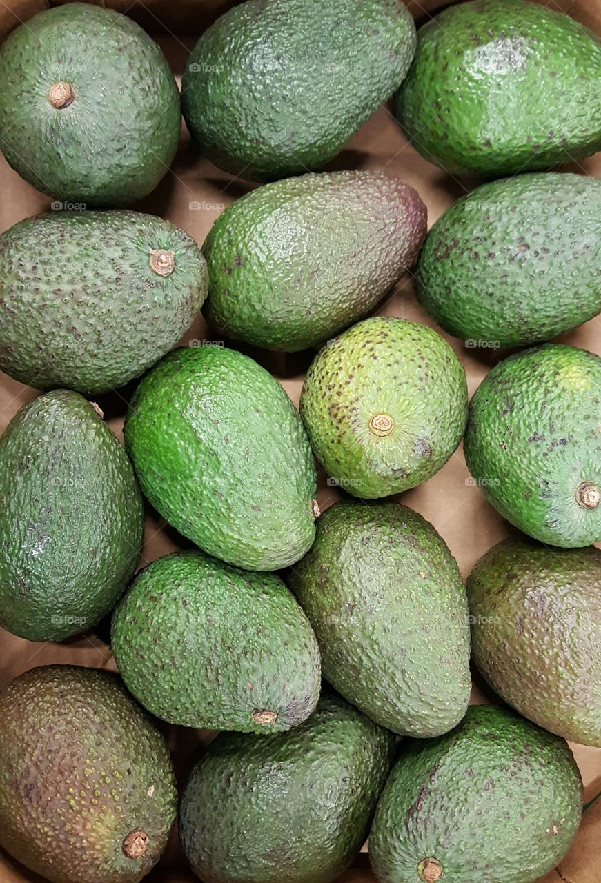 Pear avocado hass green