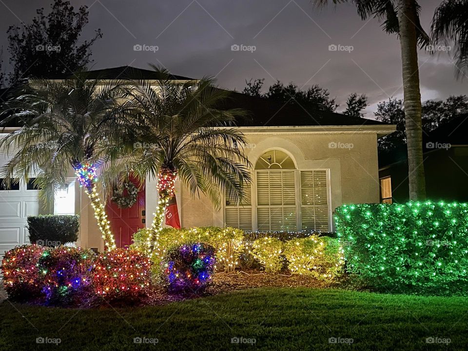 Christmas-Celebrate the magic of the holiday season by trimming the home with festive, decorative lights. 