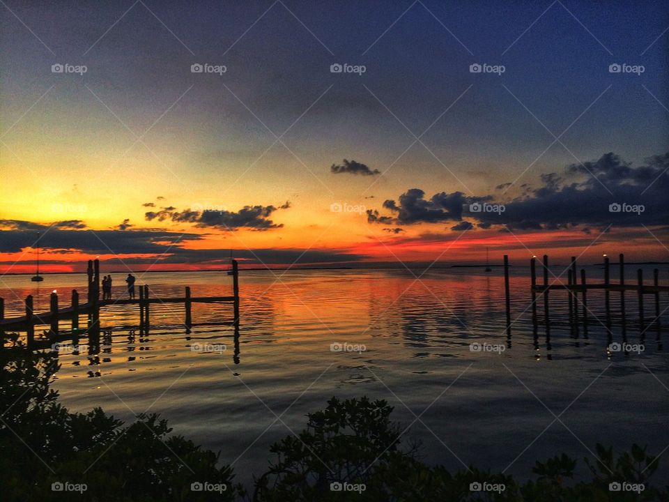 Key largo sunset
