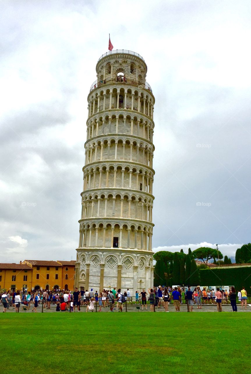 Que lugar mas maravilloso, torre de Pisa