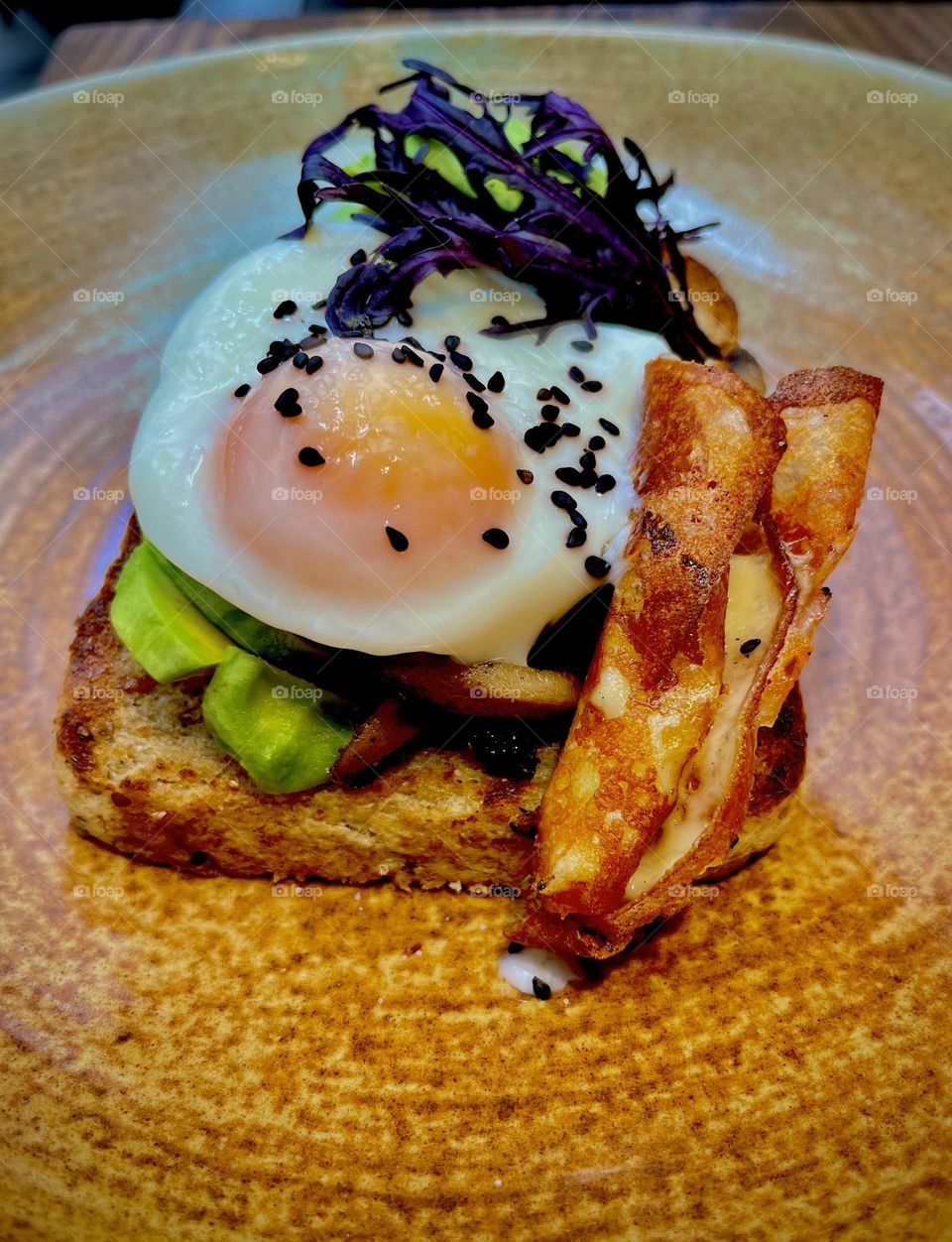 Colorful meals - tasty breakfast 