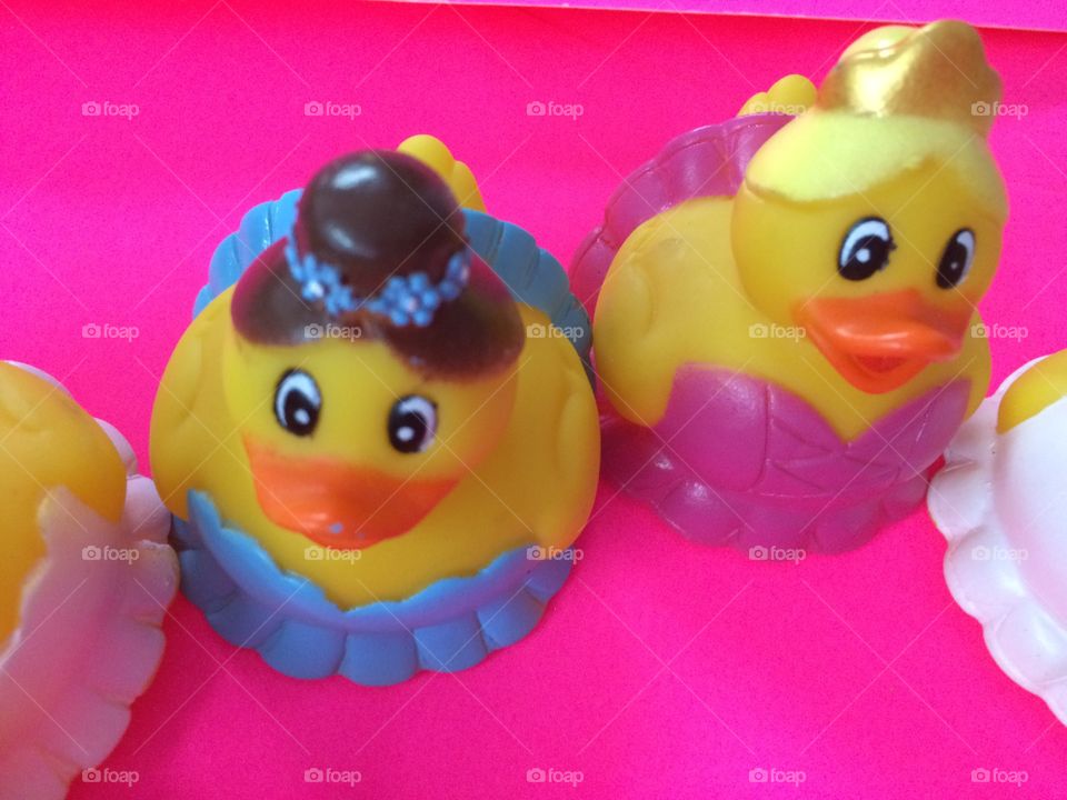 Lady rubber duck