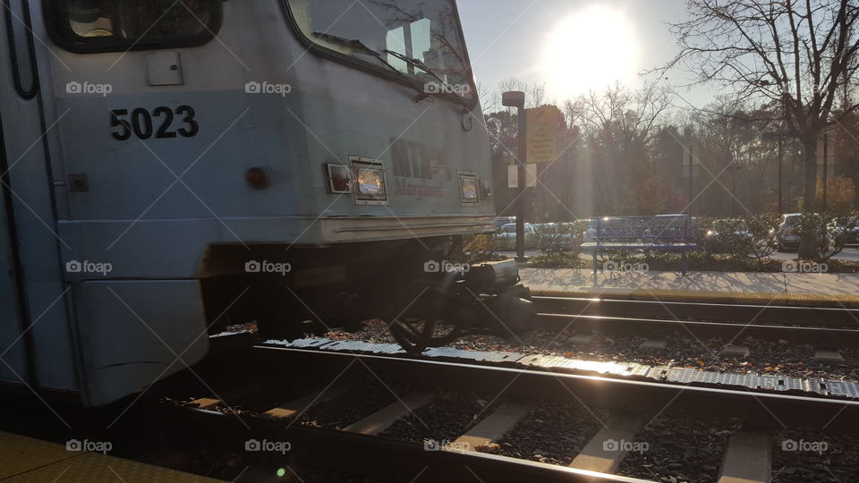 Lightrail 5023 MTA Maryland