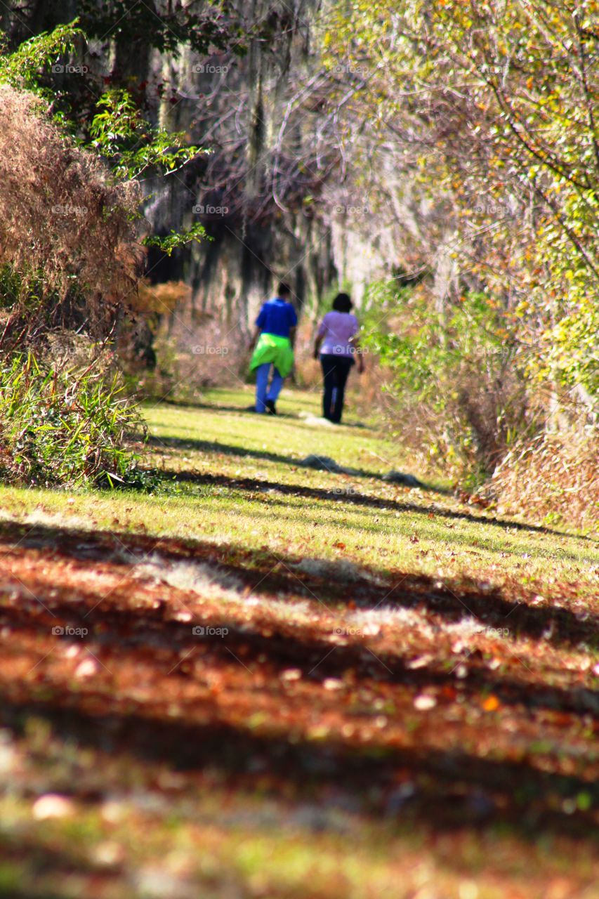 Two on a walk