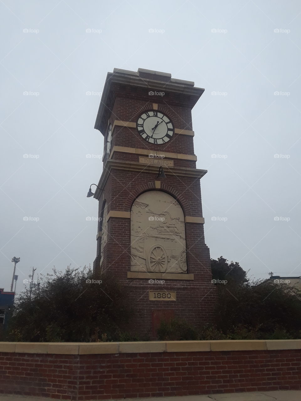 Historic Brick Clock Tower