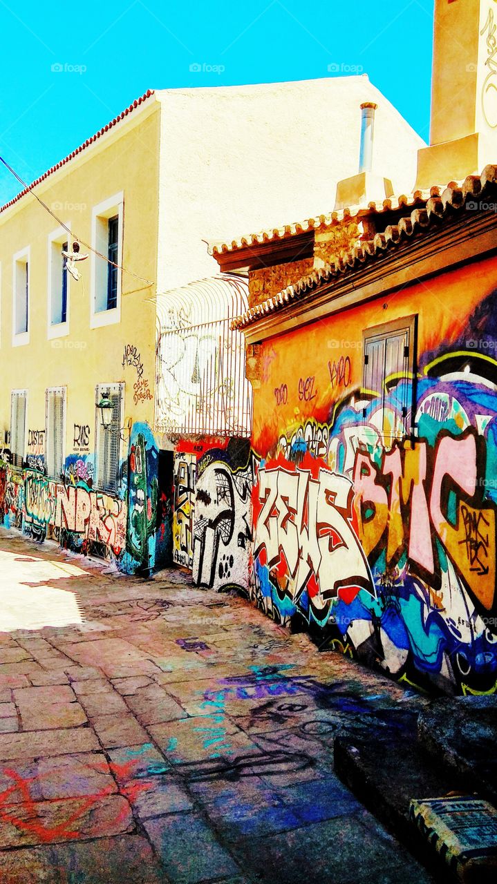 Athens plaka old town