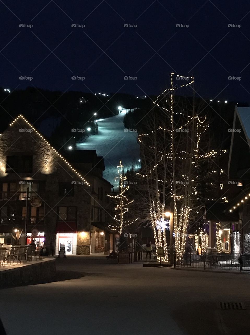 Night Skiing Keystone 