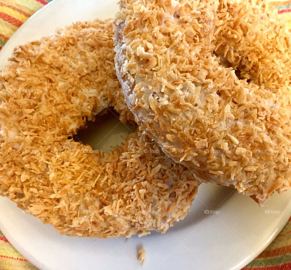 Coconut Donuts 