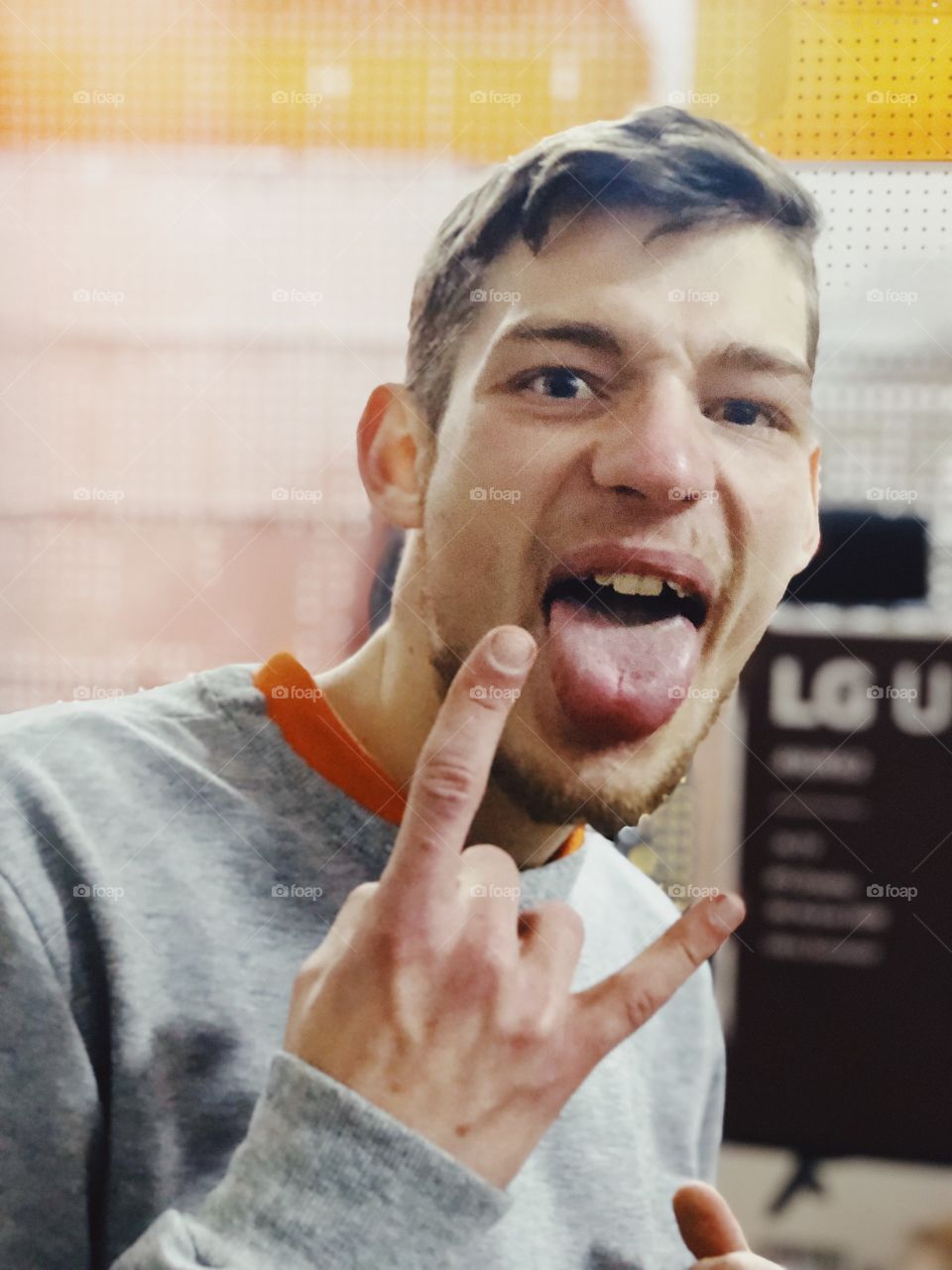 Young man portrait