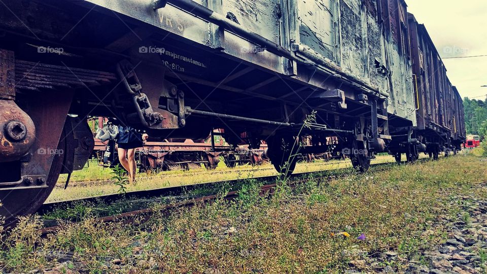 old railways. playgrounds :)