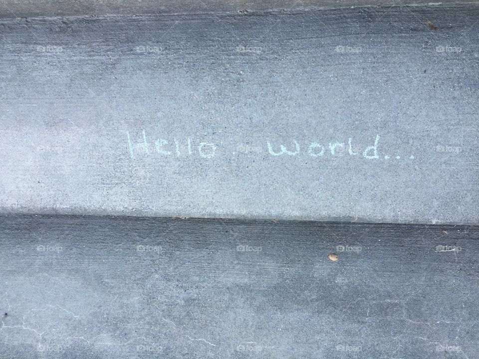 Hello to you too!