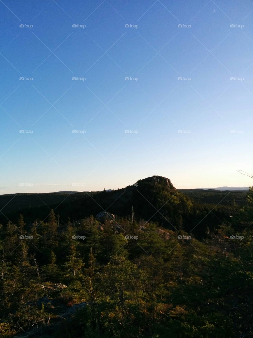 Mountain Sky. A beautiful view