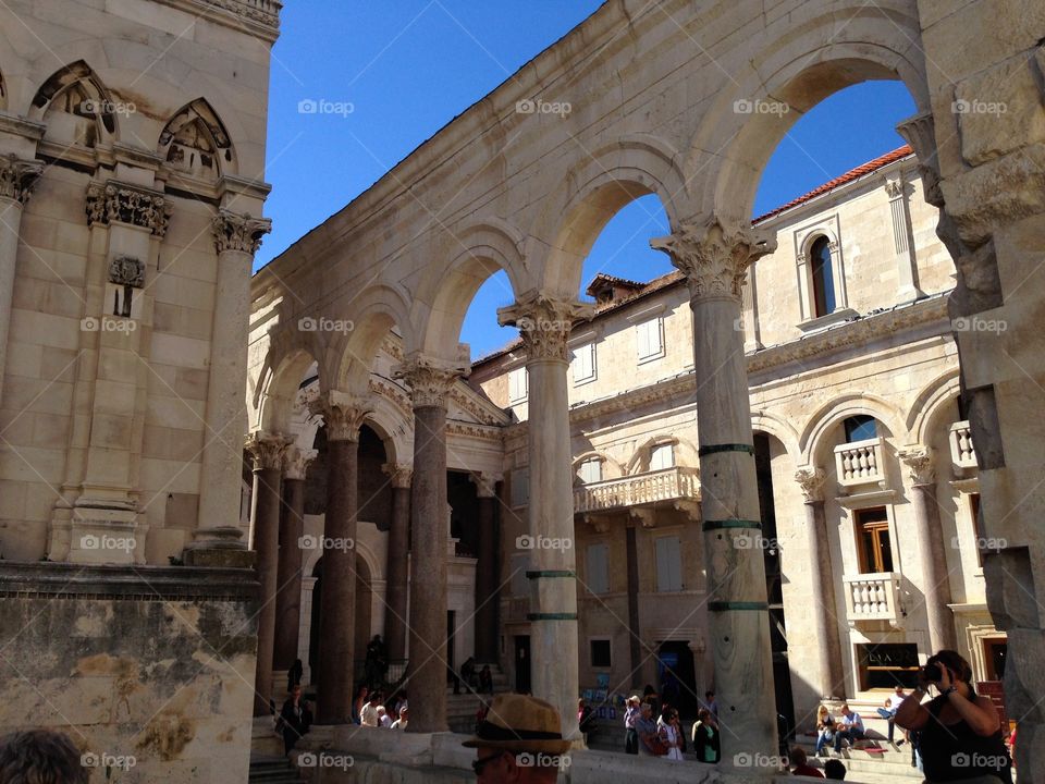 Arches, Split, Croatia