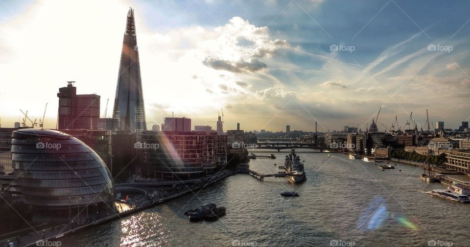 London skyline