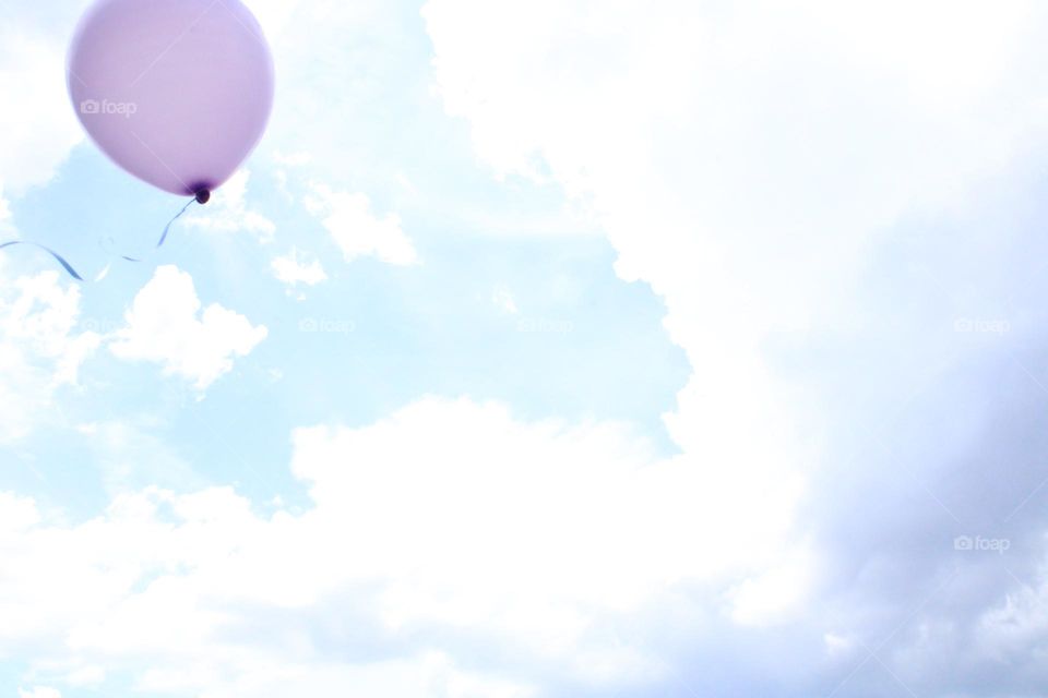 Purple balloon 🥰💜🎈