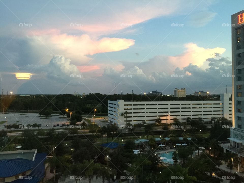 Orlando Evening Sky