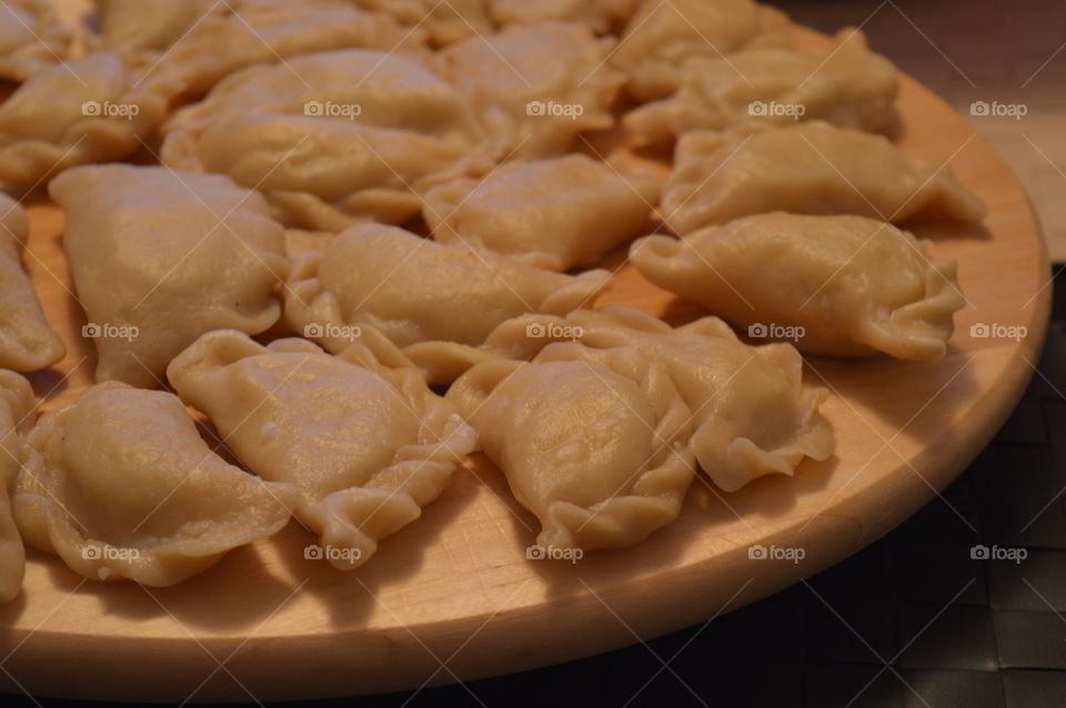 homemade polish pierogi