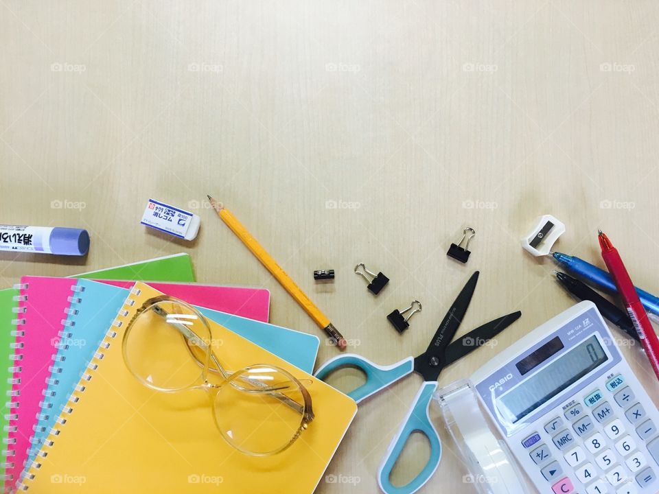 Back to school/ study background. 