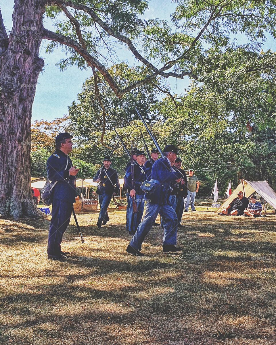 Civil War Reenactment 