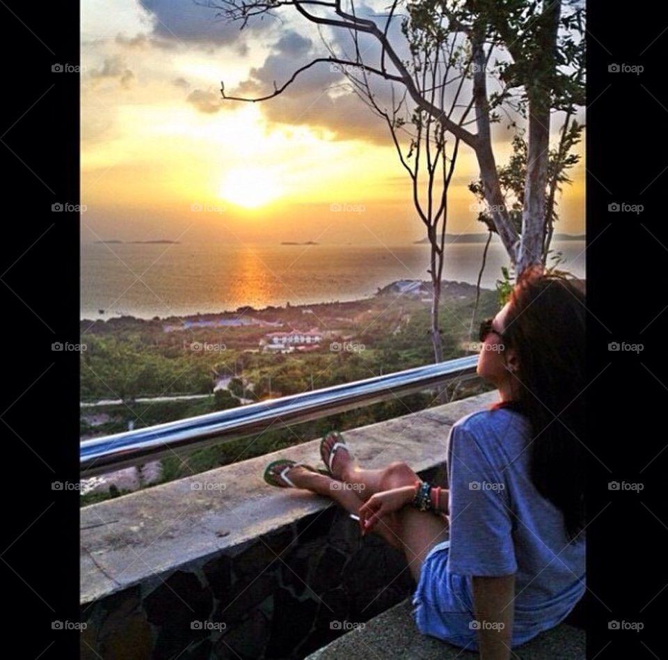 Love watching sunset