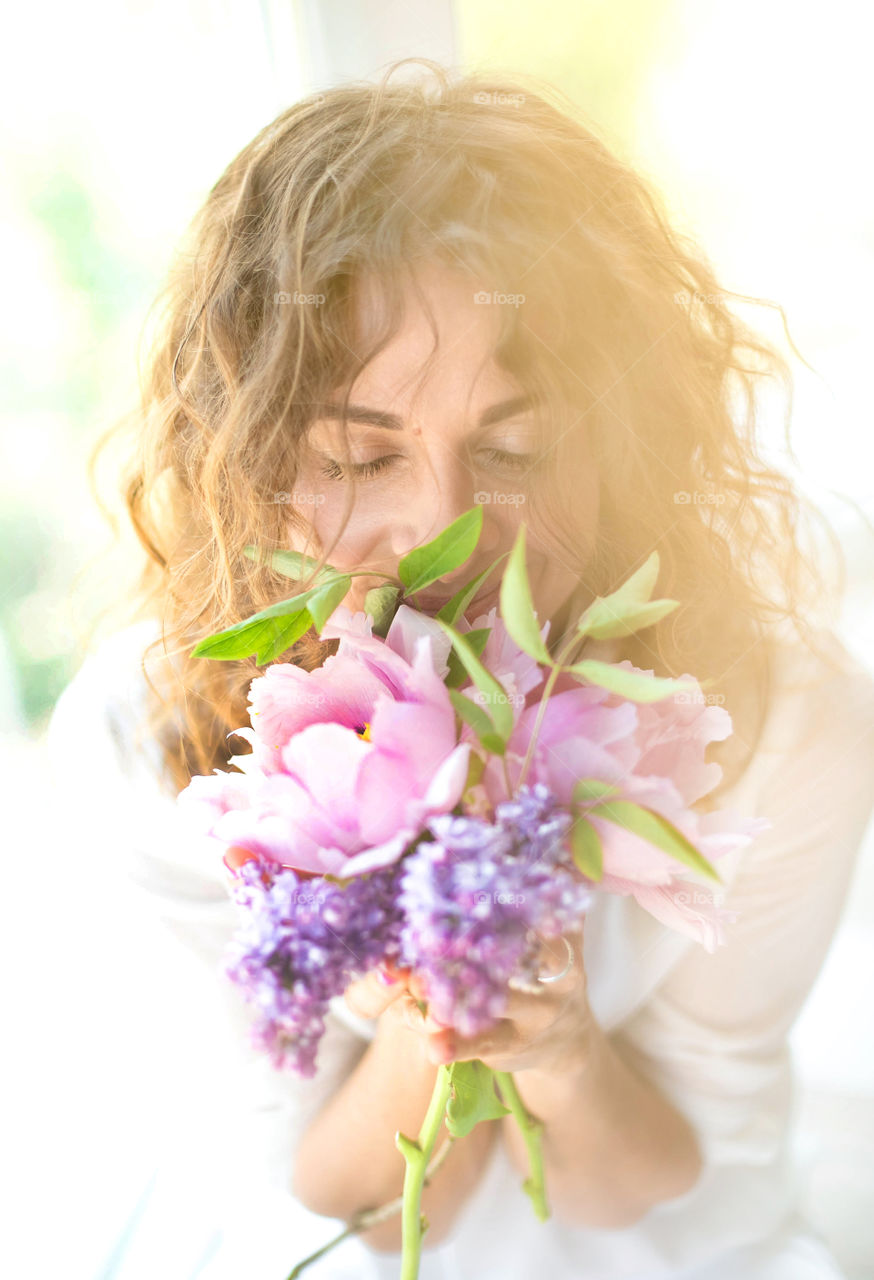 Flower, Nature, Bouquet, Woman, Beautiful