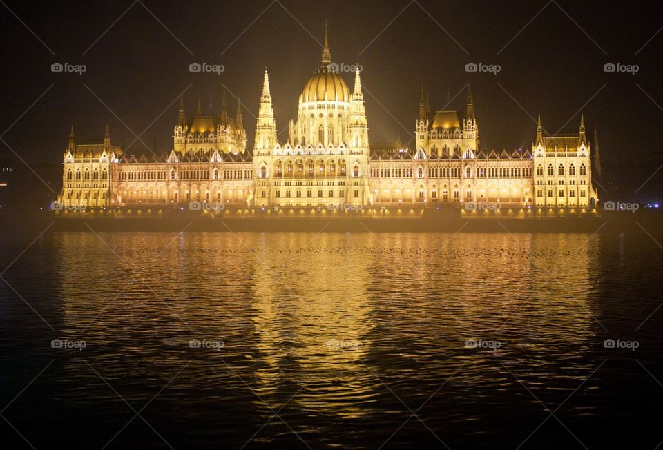 Parliament building in Budapest