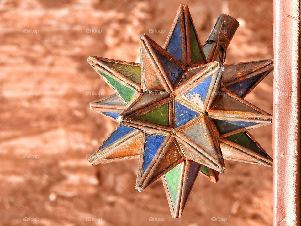 Close-up of star shape