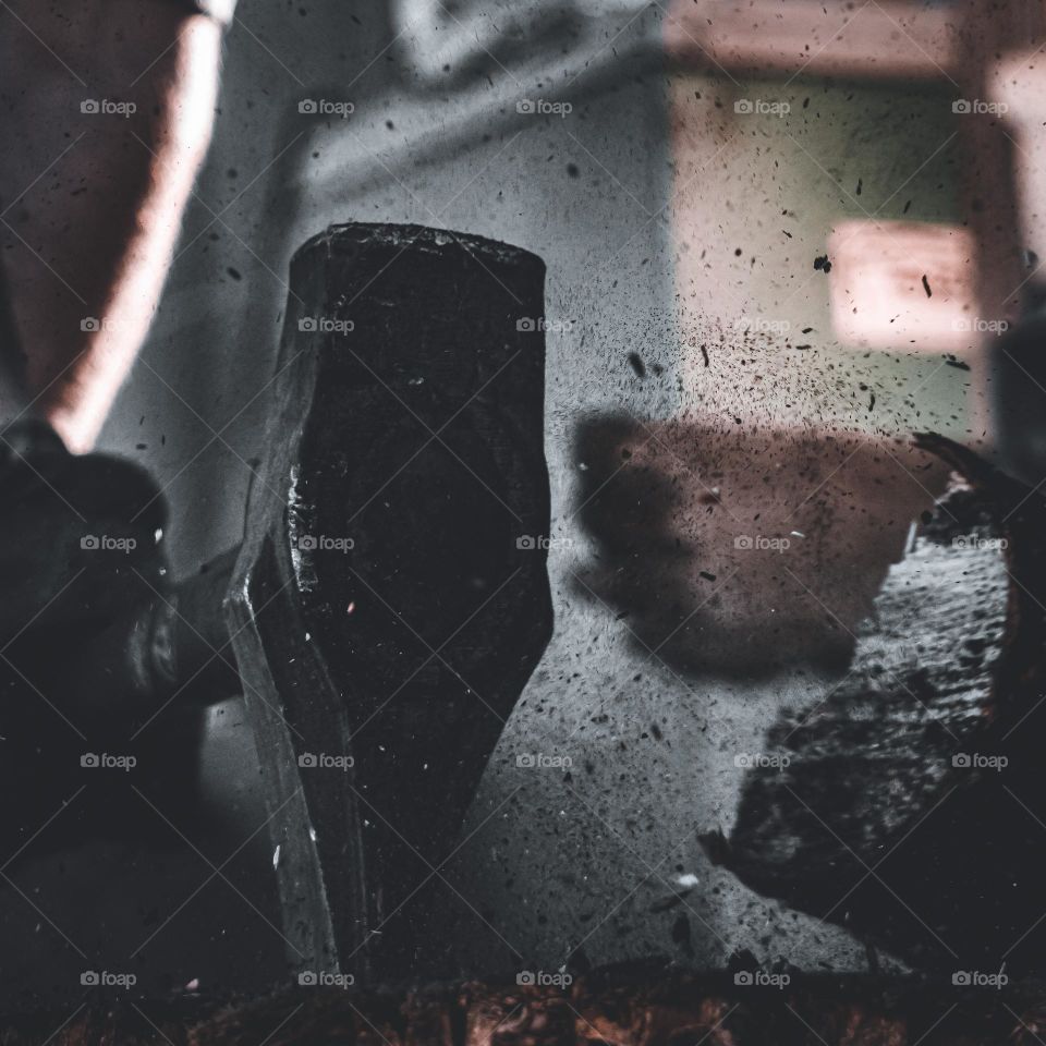 Aftermath mist of an axe.