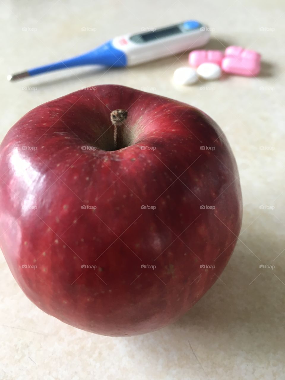 Apple a day keeps the doctor away 