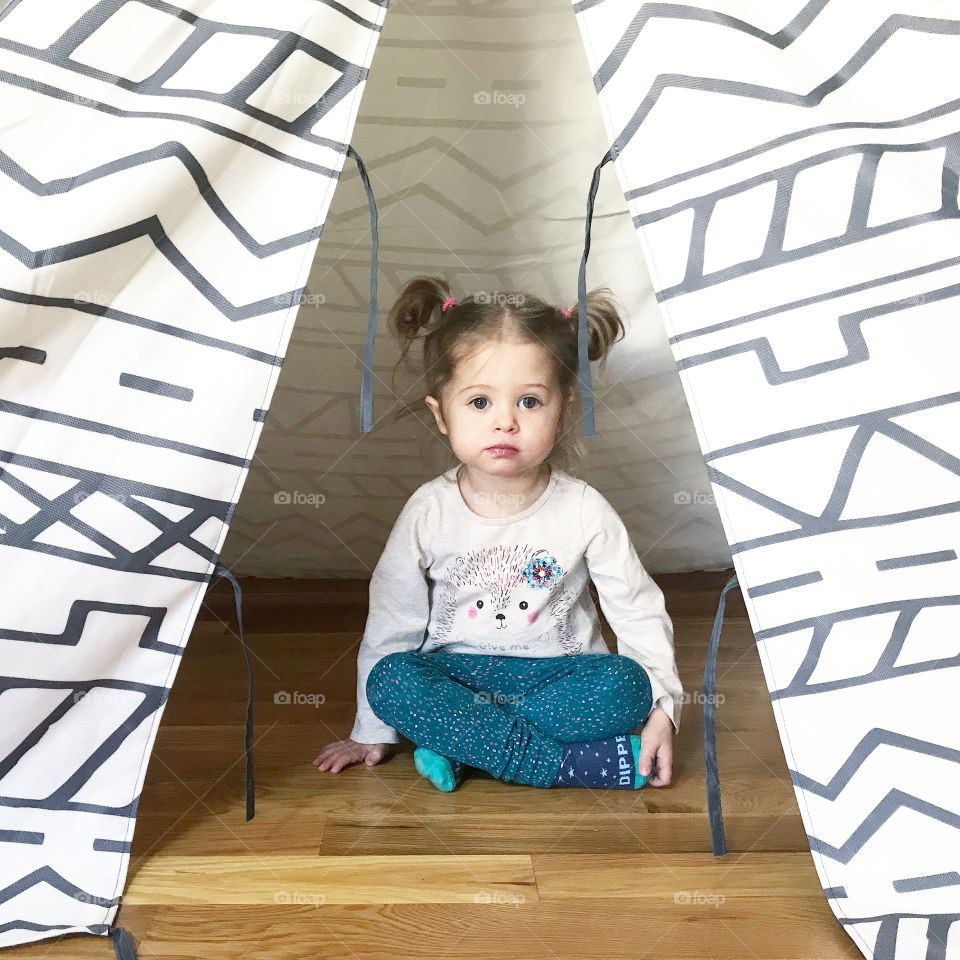 Teepee for the potty