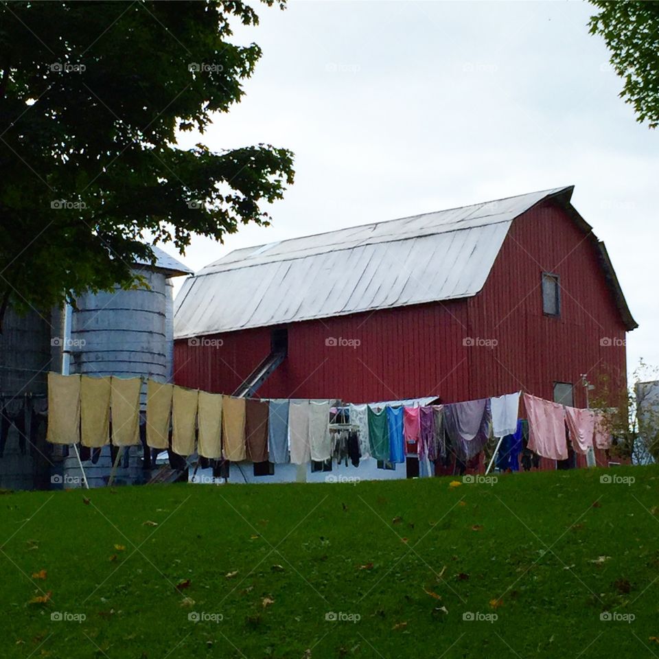 Amish Laundry Day 